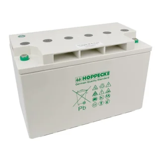 Hoppecke AGM Battery 105Ah 12V. Solar Deep Cycle